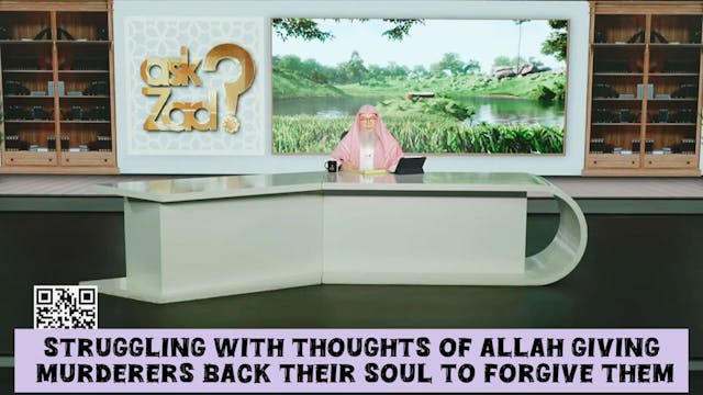 Struggling with thoughts of Allah giv...