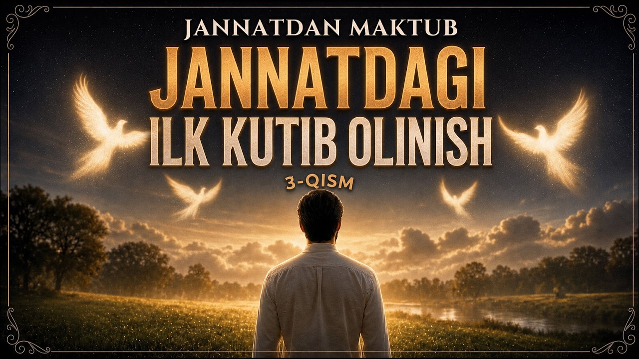 JANNATDAN MAKTUB | JANNATDAGI ILK KUTIB OLINISH | 3-QISM