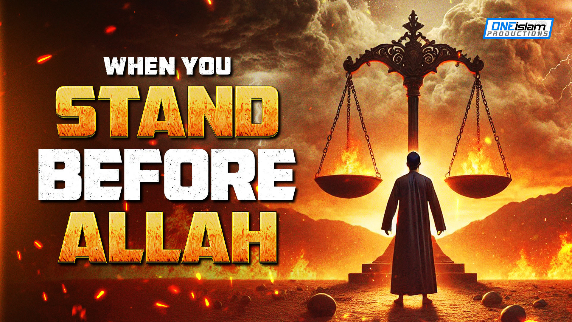 The Terrifying Reality When You Stand Before Allah