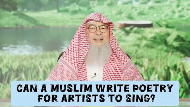 Can A Muslim Write Poetry For Artists...