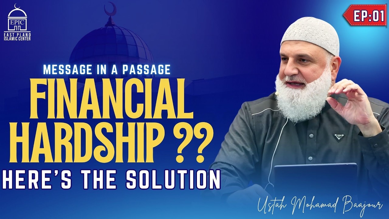 EP1 | Financial Hardship? Here's The Solution | Message In A Passage