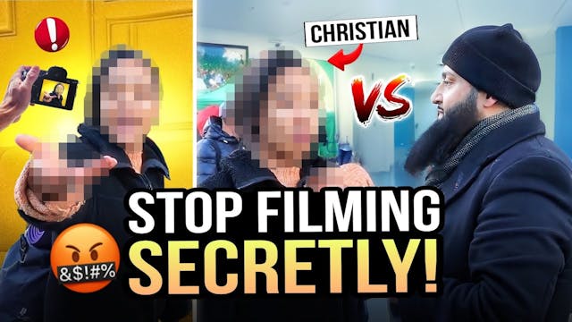 Christian CONFRONTS Muslim For Saying...