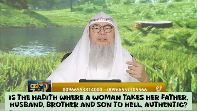 A woman takes her Father, Brother, Hu...