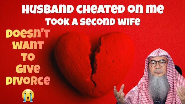 Husband cheated on me Took second wif...