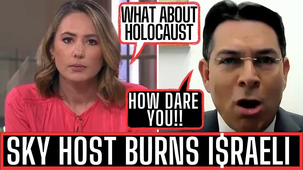 SKY NEWS HOST SLAMS I$RAELI OFFICIAL - MUSLIM REACTS