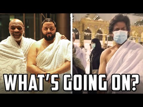 DJ KHALID, MIKE TYSON AND SRK AT UMRAH (MAKKAH)