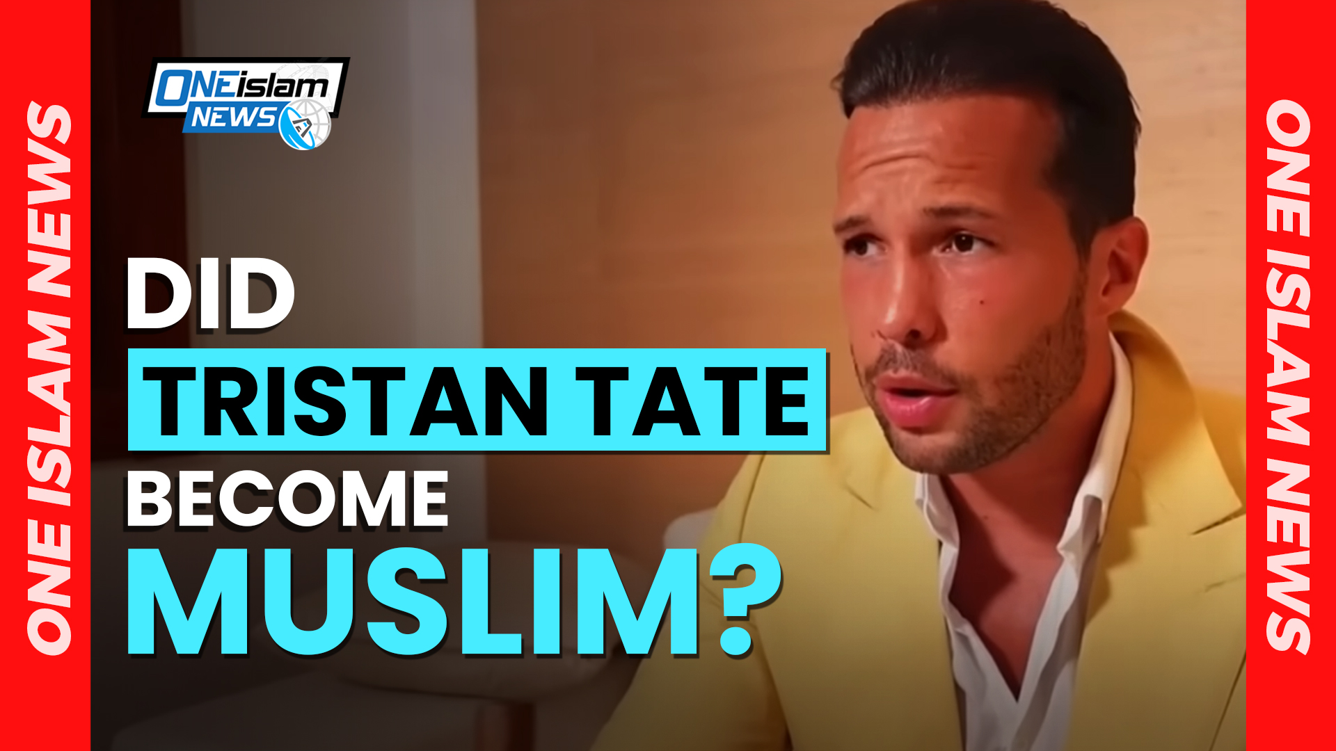 DID TRISTAN TATE BECOME MUSLIM?