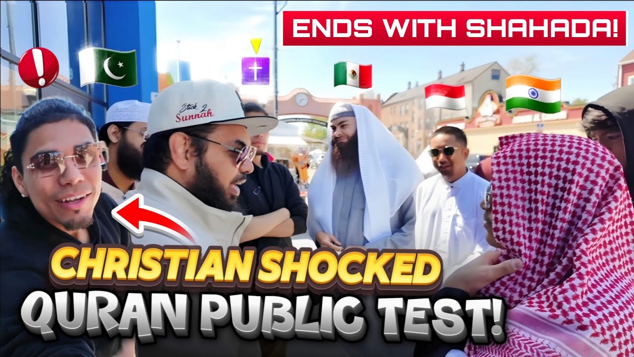 Christian Tested Muslims with the QURAN, What Happened Next Shocked Everyone!