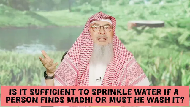 Is It Sufficient To Sprinkle Water If...