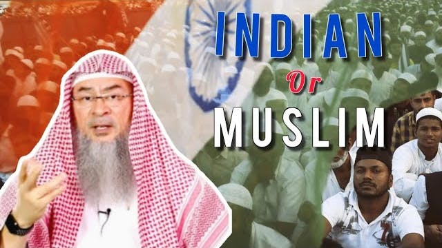 Being an Indian or being a Muslim.......