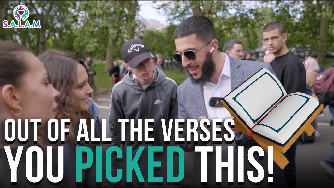 A SIGN FROM ALLAH SPEAKERS CORNER WITH ALI DAWAH