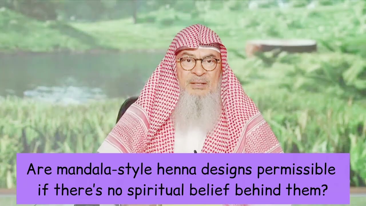 Mandala Style Henna Designs Permissible There's No Spiritual Belief Behind Them?
