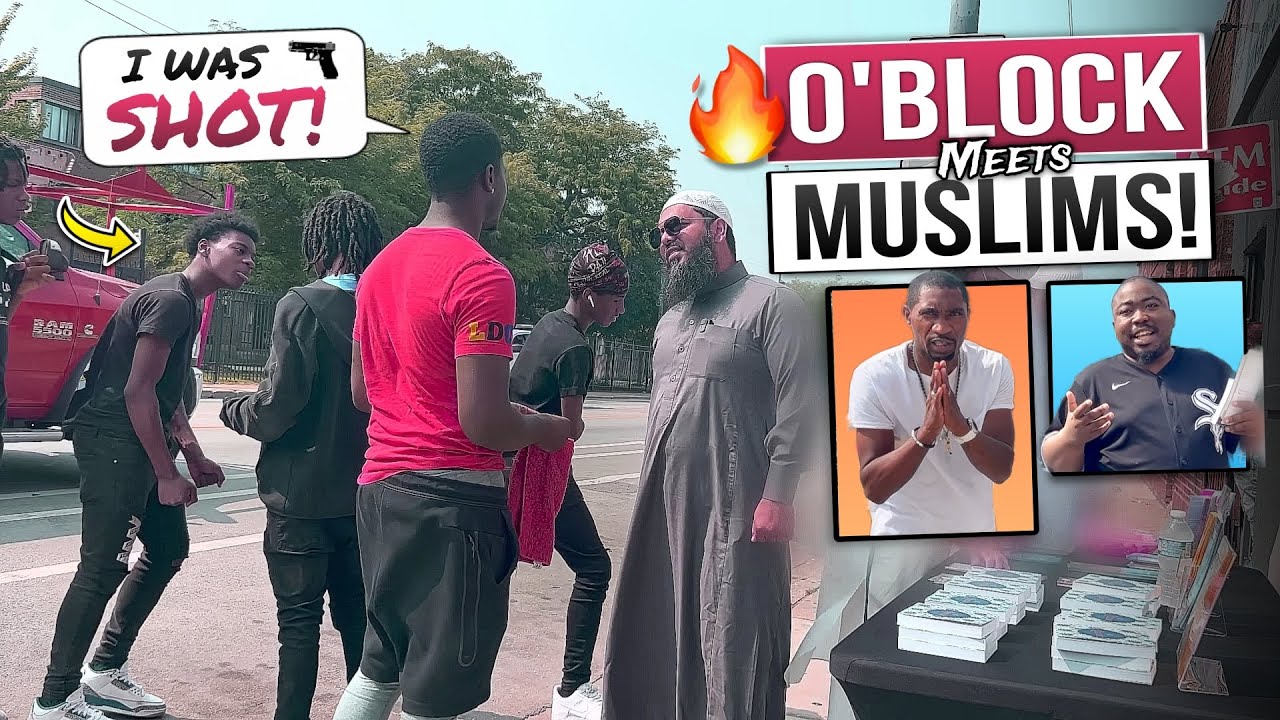 I WAS SHOT - OBLOCK Gangstas Accept Islam with Shaykh Uthman