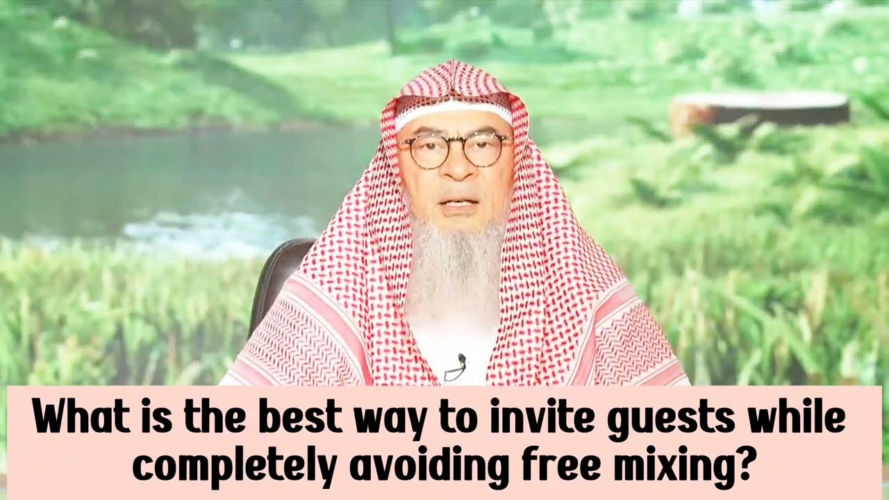 What Is The Best Way To Invite Guests While Completely Avoiding Free Mixing?