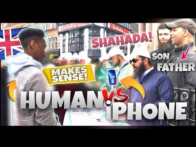 Human vs iPhone! 38 Shahadas 1 week | UK Dawah