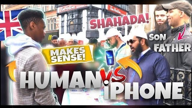 Human vs iPhone! 38 Shahadas 1 week | UK Dawah