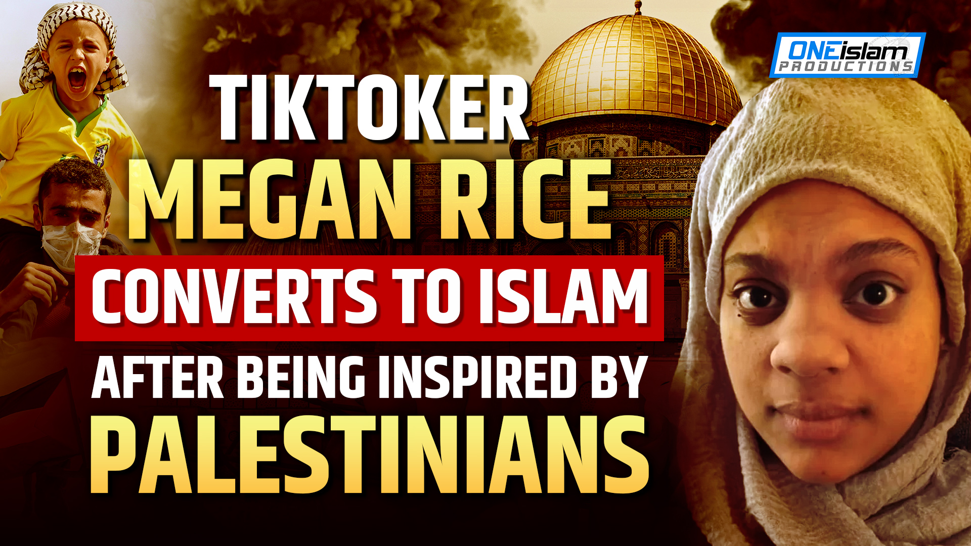 TikToker Megan Rice Converts To Islam After Being Inspired By Palestinians