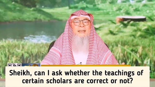Sheikh, Can I Ask Whether The Teachin...