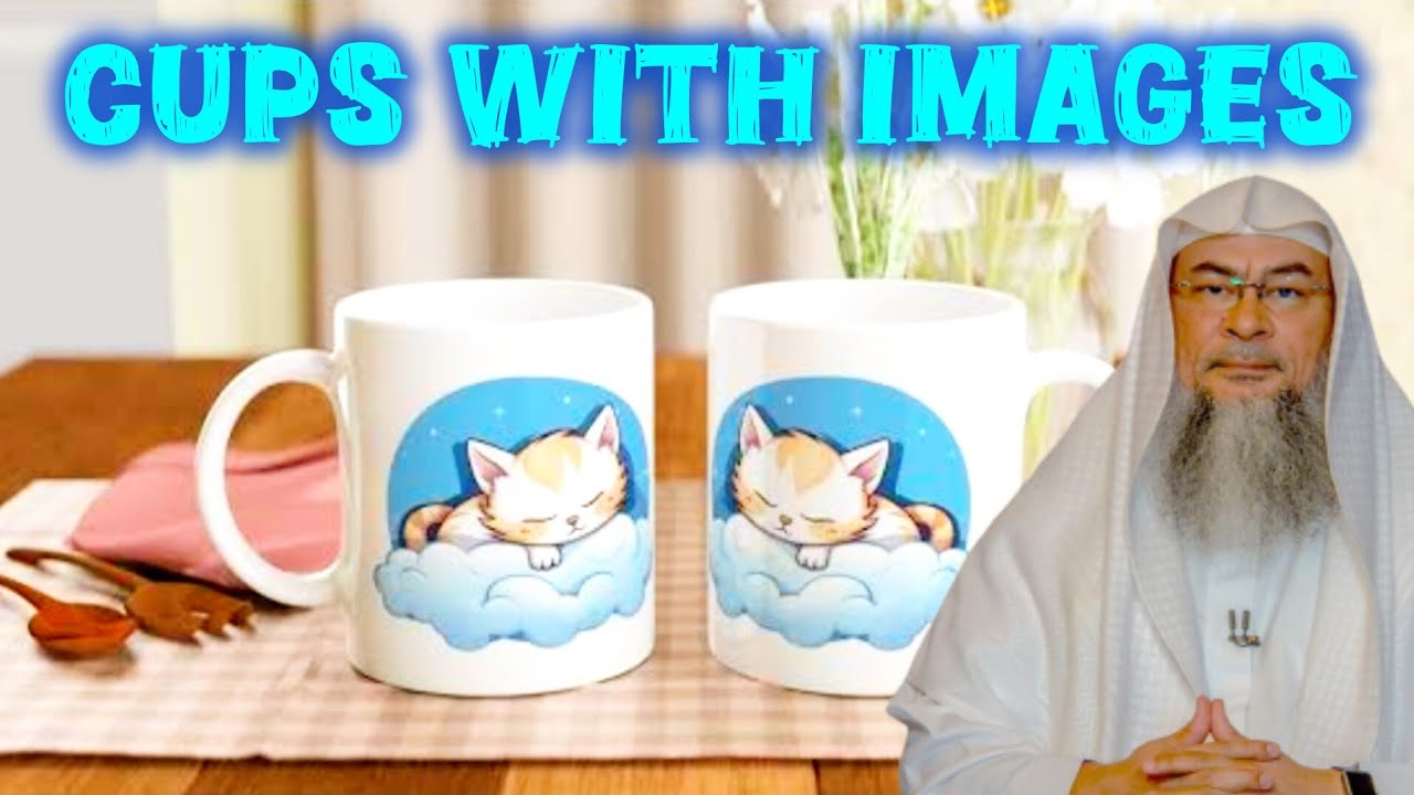 Can I drink from a cup that has images of living things 