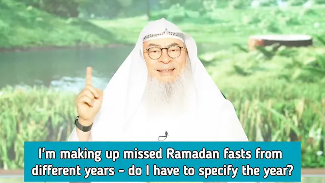 I'm Making Up Missed Fasts From Diffe...