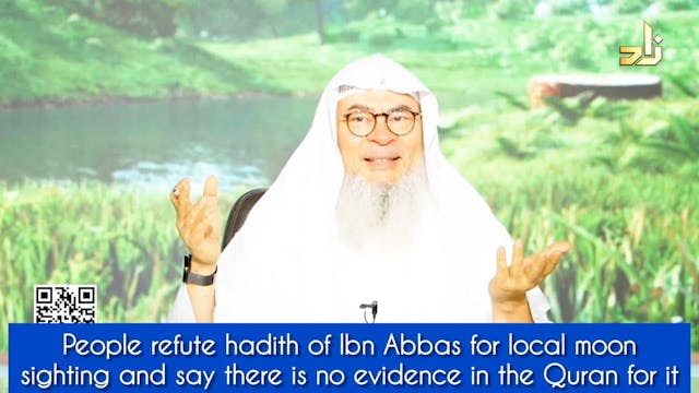 People Refute Hadith Of Ibn Abbas For...
