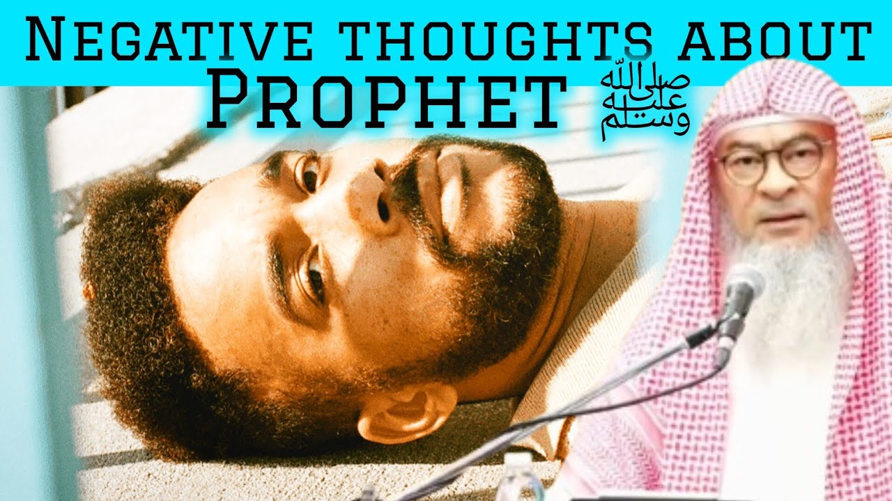 Bad thoughts about Prophet ﷺ, am I sinful 