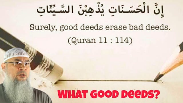 Doing good deeds to erase bad deeds C...