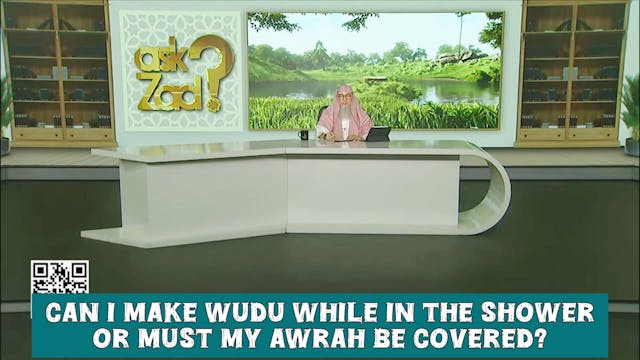 Can I make wudu in the shower (Naked)...