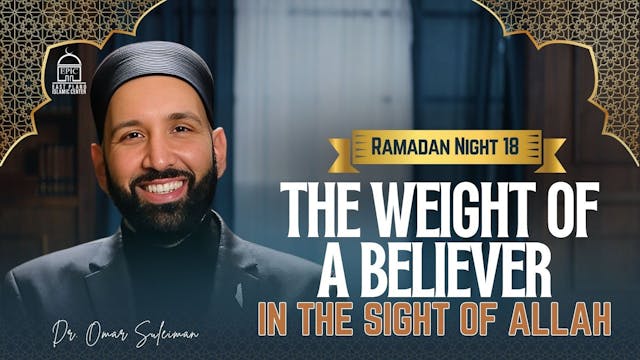 The Weight Of A Believer In The Sight...