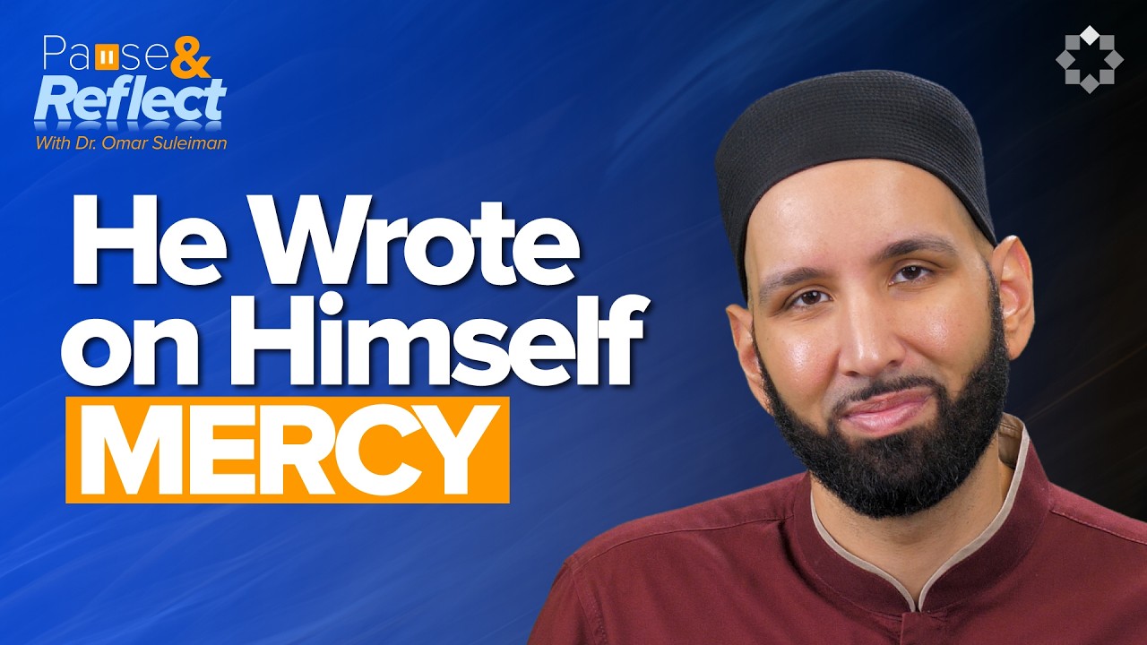 He Wrote On Himself Mercy - Pause & Reflect #3
