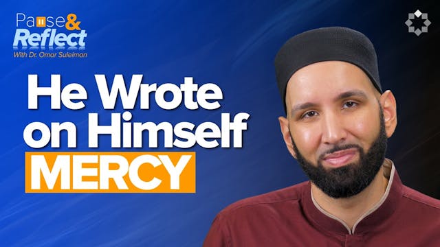 He Wrote On Himself Mercy - Pause & R...
