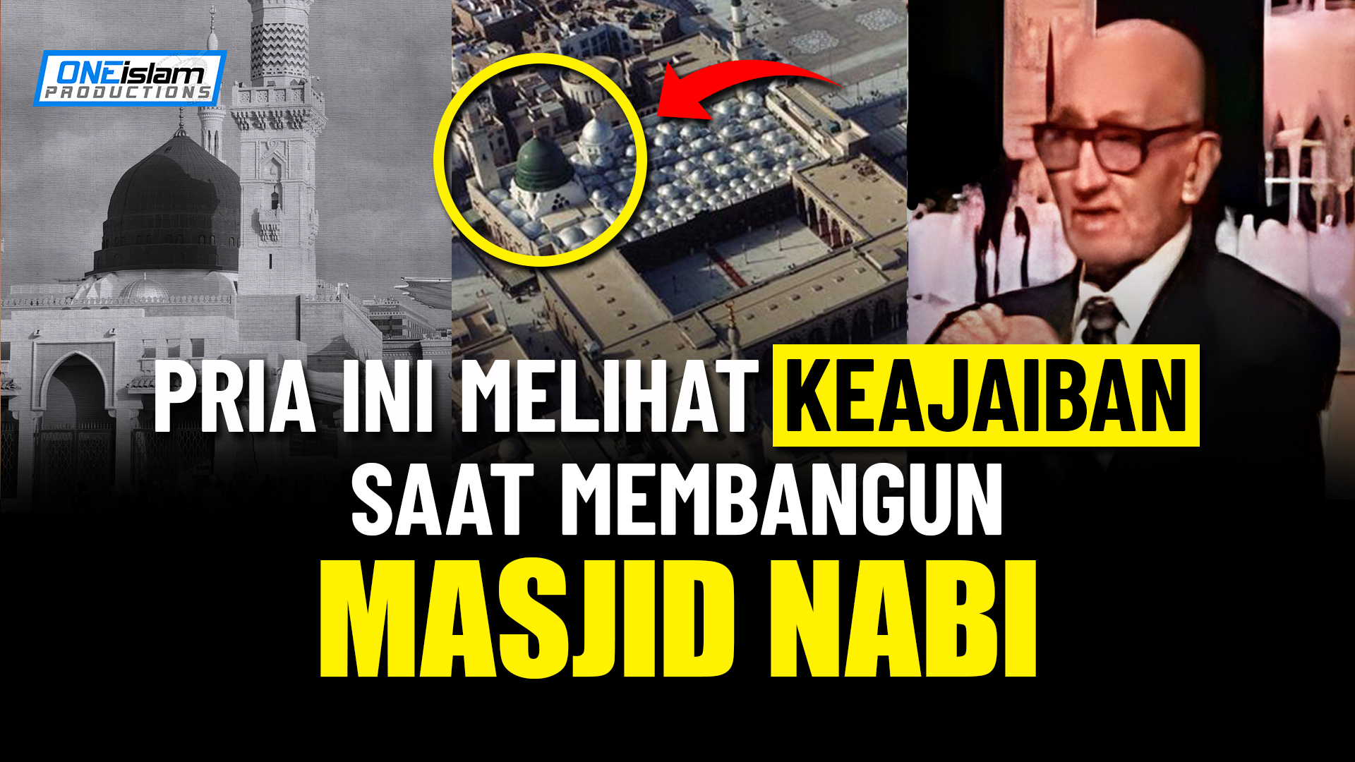 PRIA INI MELIHAT KEAJAIBAN SAAT MEMBANGUN MASJID NABI