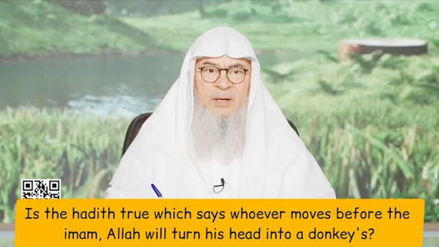 Whoever Move Before The Imam, Allah W...