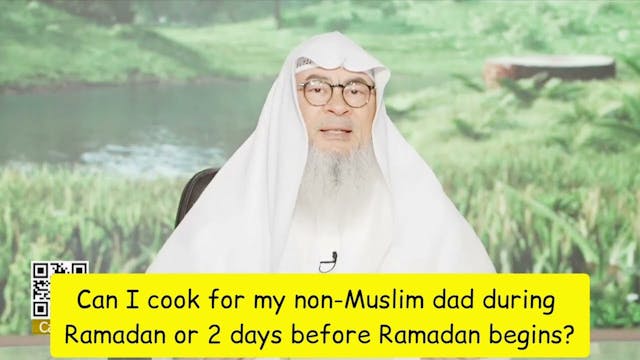 Can I Cook For My Non-Muslim Dad Duri...