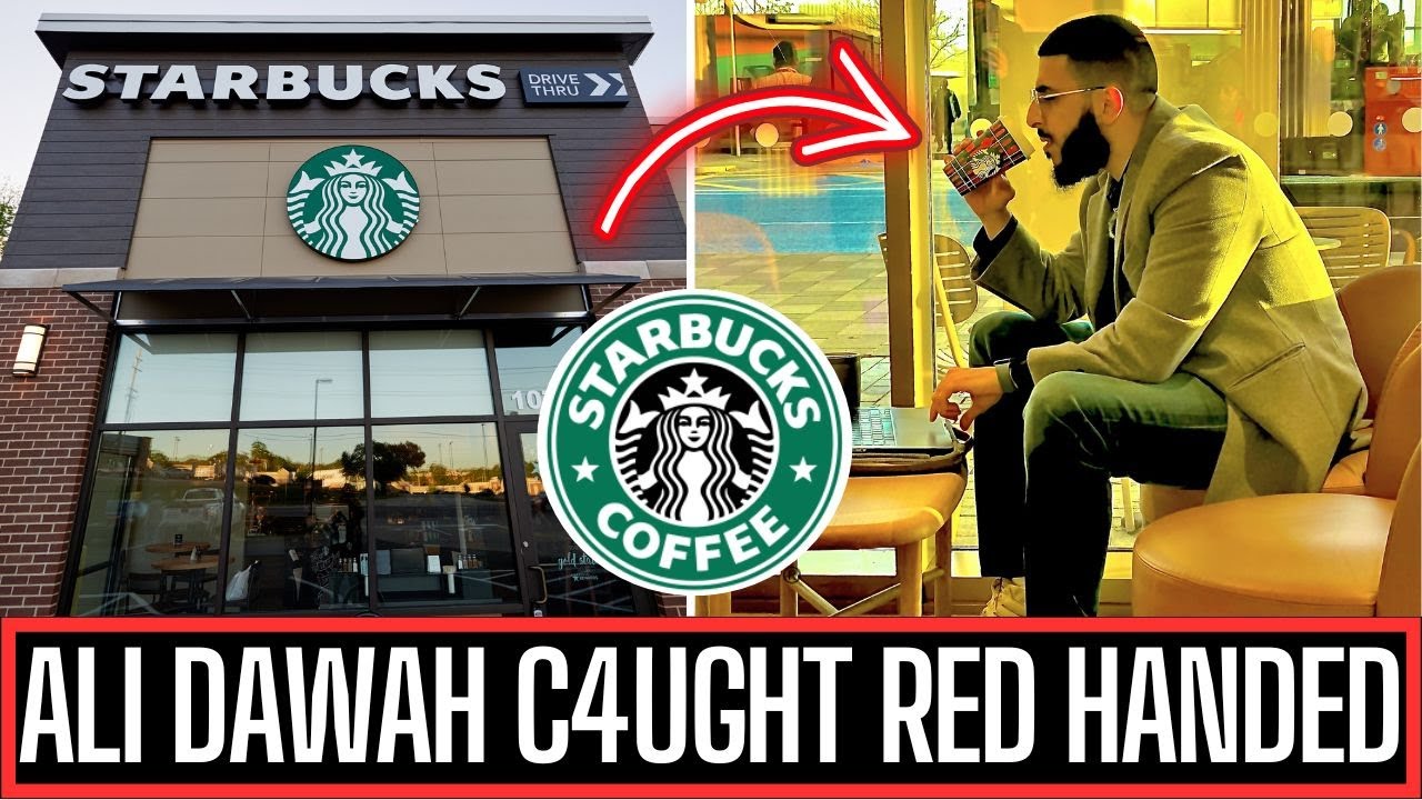 MUSLIM YOUTUBER C4UGHT IN STARBUCKS - HYPOCR!TE