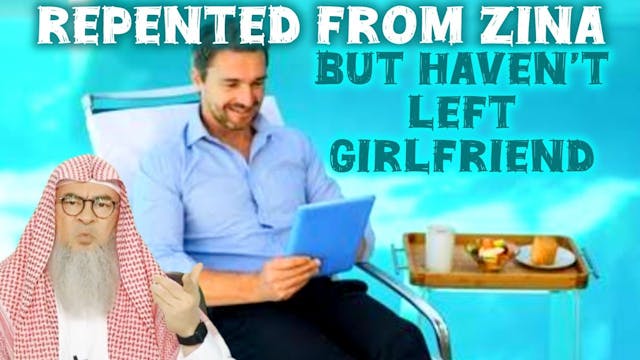 If he repents from zina but stays & g...