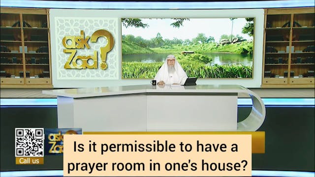 Is it permissible to have a prayer ro...