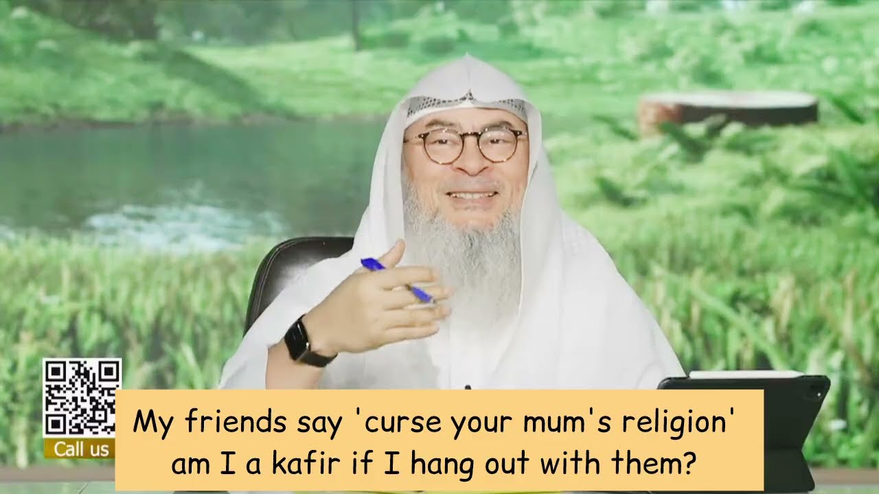 Friends Say Curse Ur Mum's Religion Just For Fun, Am I Kufr Hang Out With Them?