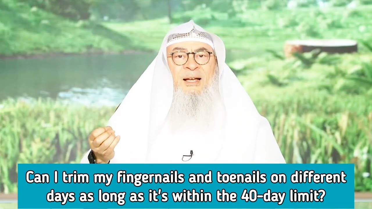 Can I Trim My Fingernails & Toenails On Different Days (Within 40 Days Limit)?
