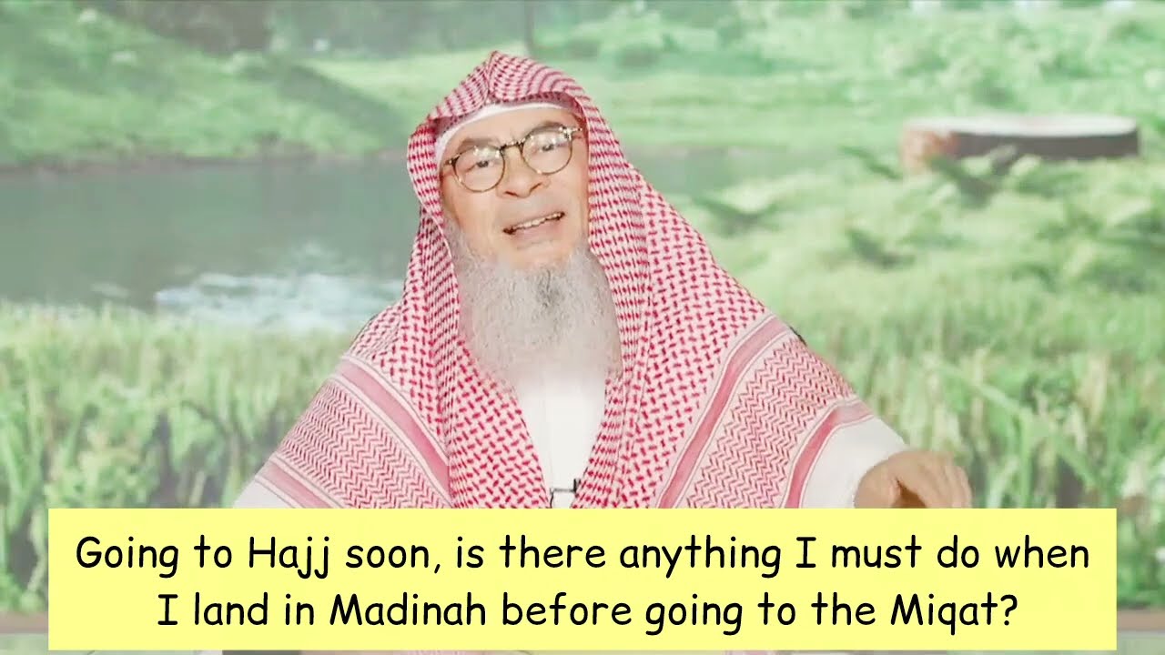Going Hajj, Is There Anything I Must Do When In Madinah Before Going To Miqat?