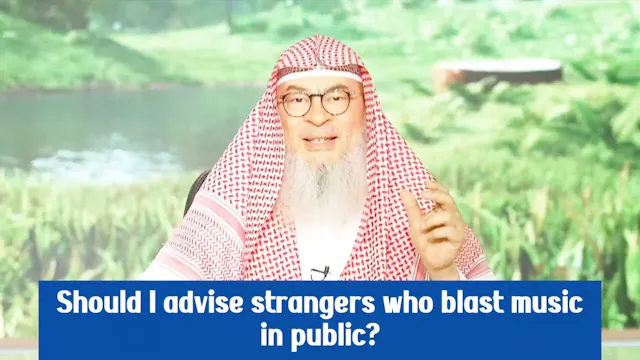 Should I Advise Strangers Who Blast M...