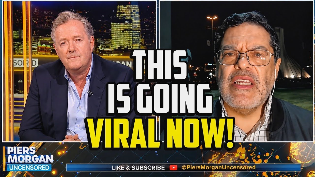 Iranian Professor Shuts Down Piers Morgan Over Claims Iran Will Give Up