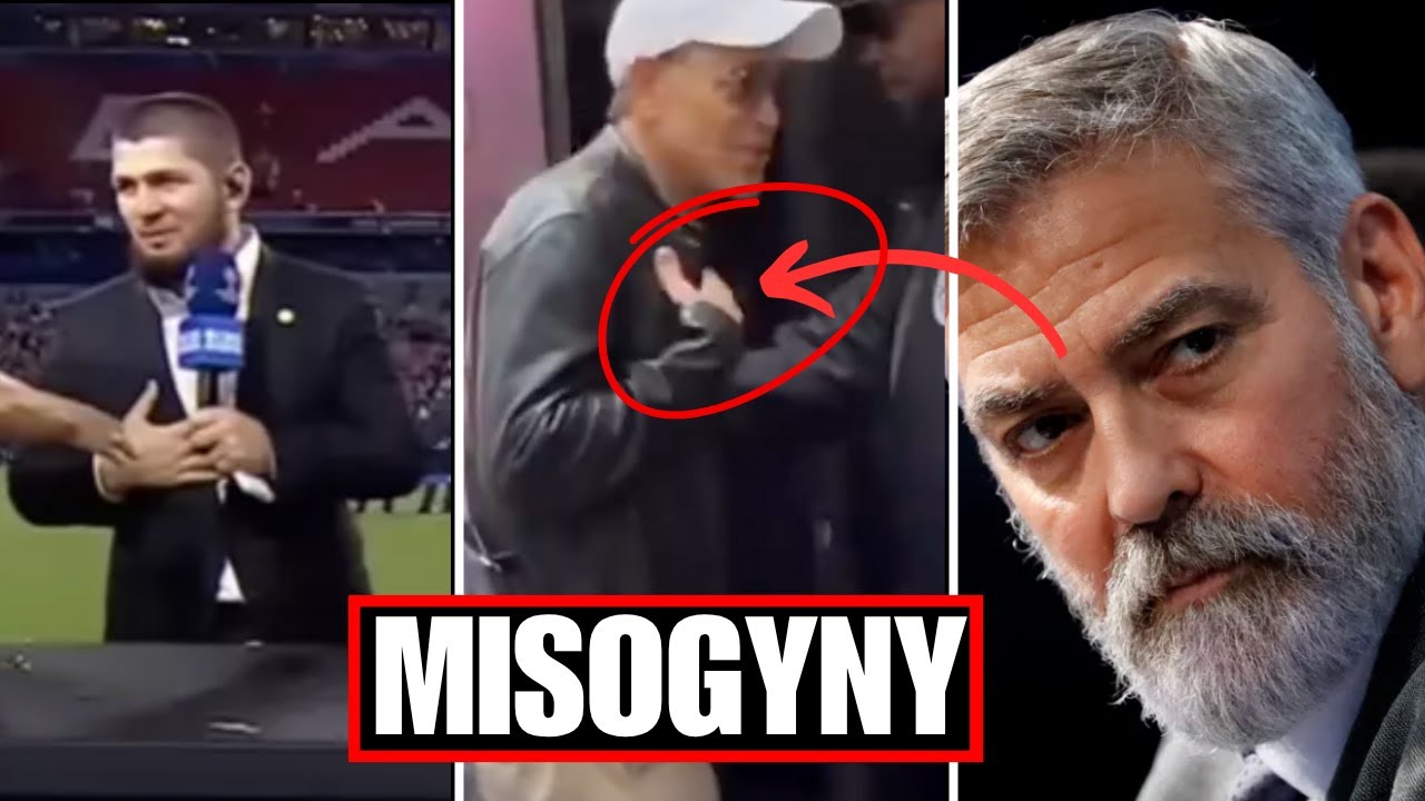 Khabib vs George Clooney Handshake Controversy & Double Standards EXPOSED!