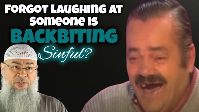 Am I sinful if I laughed at someone, ...