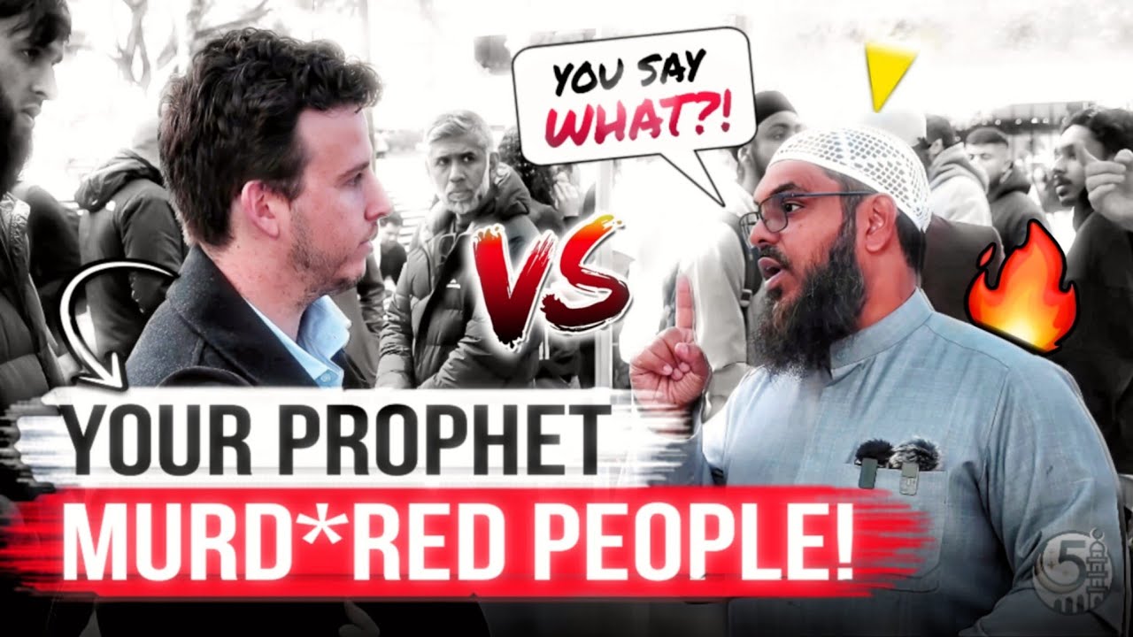 EPIC STREET DEBATE!! Christian Student vs Shaykh Uthman  Bible, Quran & More!!
