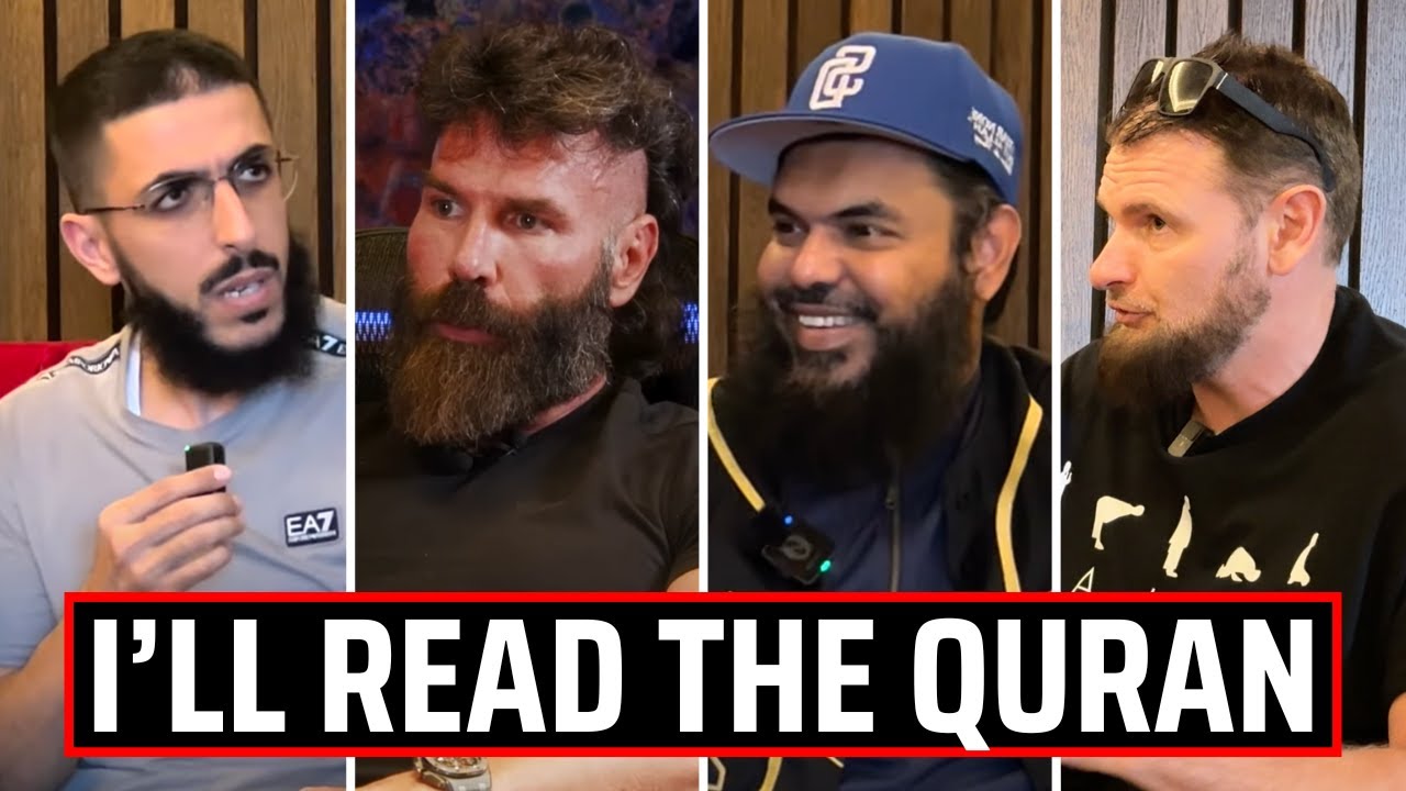 Reaction Dan Bilzerian on God, Religion the QURAN with SHAYkH UTHMAN & ALI DAWAH