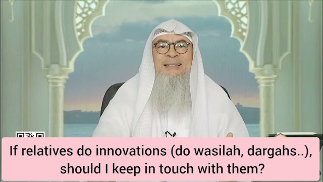 Relatives do innovations, shirk must I keep in touch with them 