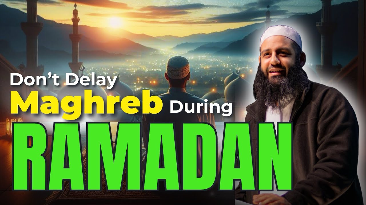 Avoid This Common Mistake At Maghrib During Ramadan