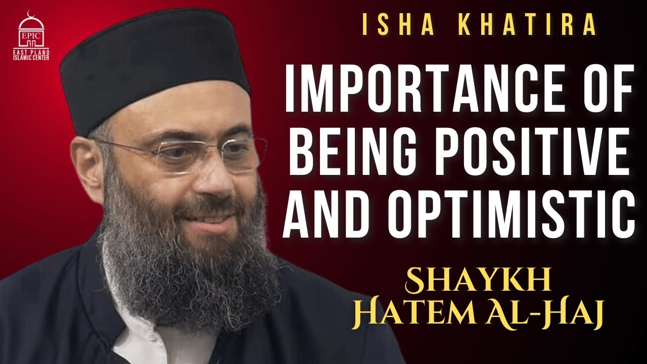 Importance of Being Positive and Optimistic