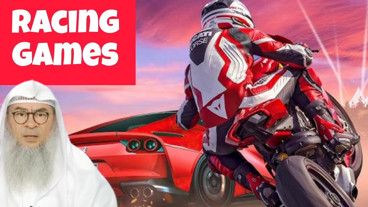 Are car  motor bike racing games permissible to play 